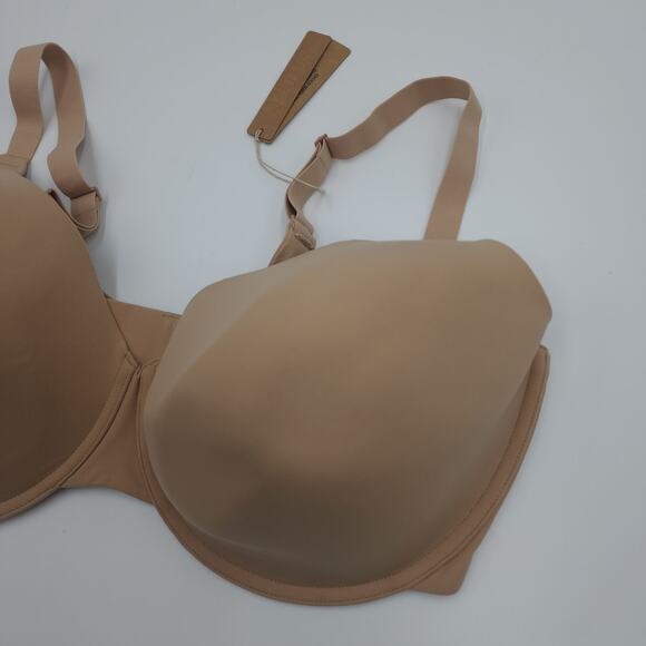 Skims Fits Everybody T Shirt Demi Bra in Clay Size 42DDD - Picture 3 of 7